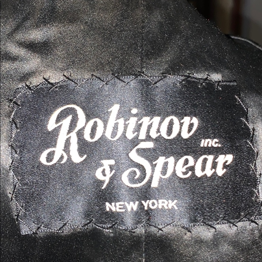 Robinov & Spear new york genuine fur cape shaw - Picture 7 of 8